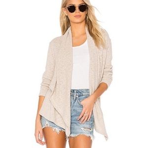 Sundry summer of love draped open cardigan sweater size 4
